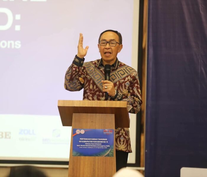 Sekda H Ade Suryaman, S.H., M.M., Tegadkan Pemkab Sukabumi Mendukung Pertemuan Ilmiah Tahun Ikatan Dokter Indonesia