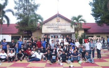 Nobar Persija vs Persib di Polres Purwakarta, Kapolres Berbaur dengan Penonton: Rivalitas Boleh, Persaudaraan Tetap Dijaga