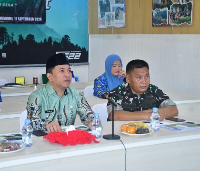 Rakor Teknis Persiapan TMMD Ke 130 Desa Mekarjaya Ciemas Jadi Pusat Kegiatan