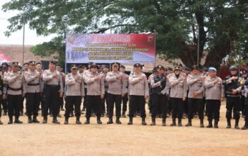 Asah Kesiapsiagaan, Sispamkota Purwasuka Perkuat Sinergi Hadapi Gangguan Keamanan