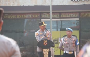 Pimpin Apel Pagi, Kapolres Purwakarta Tekankan Pelayanan dan Patroli Jam Rawan