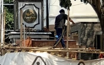 Proyek Tanpa Plang dan K3 Disorot, Tepat di Depan Gerbang Pemda Purwakarta