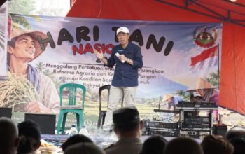 Sekda H. Ade Suryaman, S.H., M.M., Hari Tani Nasional 2026 DPC SPI Apresiasi Peran Aktip Pemkab Sukabumi