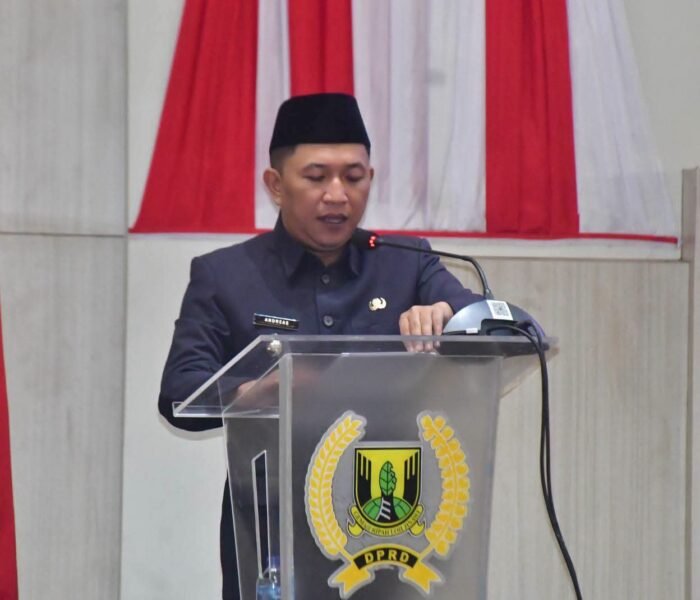 Paripurna DPRD Agenda Penyampaian Nota Pengantar Bupati Sukabumi Atas Raperda APBD 2027