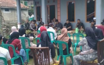 Bhabinkamtibmas Polsek Darangdan Hadiri Musyawarah Aduan Pencemaran Lingkungan