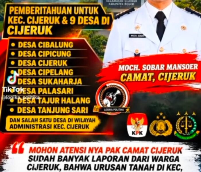 URUSAN TANAH DI CIJERUK DISOROT, WARGA MINTA CAMAT TURUN TANGAN