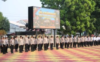 Apel Kesiapsiagaan, Polres Purwakarta Pastikan Personel dan Sarpras Siap Bertugas