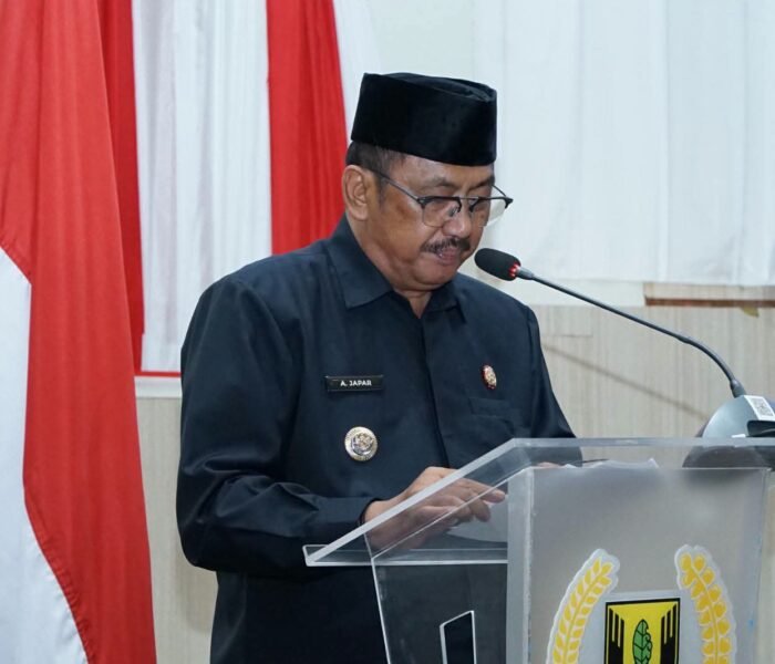 Bupati Sukabumi Drs. H. Asep Japar, M.M., Sampaikan Dua Raperda Dalam Rapat Paripurna DPRD Kabupaten Sukabumi