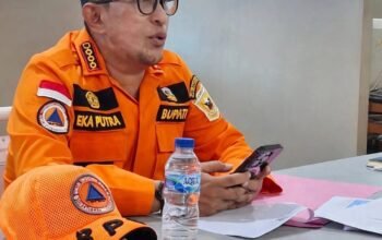 Curah Hujan Tinggi, Bupati Eka Putra kembali Ingatkan Waspada Bencana
