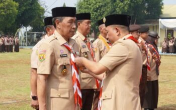 Apel Besar Hari Pramuka Wakil Bupati Sukabumi H. Andreas, S.E., Tri Satya dan Dasa Darma Terbukti Membentuk Generasi Hebat