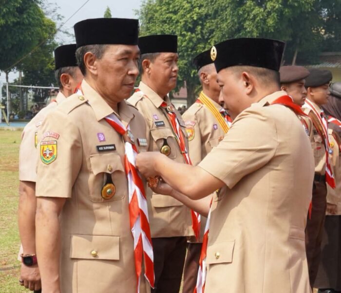 Apel Besar Hari Pramuka Wakil Bupati Sukabumi H. Andreas, S.E., Tri Satya dan Dasa Darma Terbukti Membentuk Generasi Hebat