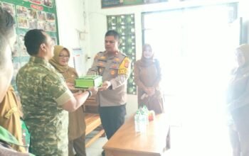 Sinergitas 3 Pilar di Maniis, Polsek dan Pemerintah Kecamatan Berikan Ucapan HUT ke-81 TNI