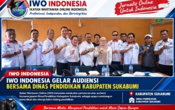 IWO Indonesia Gelar Audiensi dengan Dinas Pendidikan Kabupaten Sukabumi Bahas Revitalisasi Sekolah