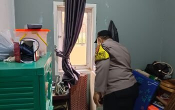 Polsek Darangdan Respons Laporan Masyarakat, Cek TKP Dugaan Curat di Desa Depok