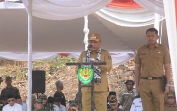 TMMD Ke 130 Wakil Bupati Sukabumi H. Andreas, S.E., Mendukung Akelerasi Pembangunan Daerah dan Kesejahteraan Masarakat