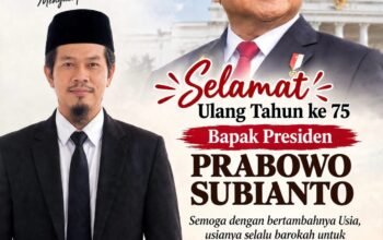 Muhammad Jimi Rizaldi Ucapkan Selamat Ulang Tahun kepada Presiden Prabowo Subianto