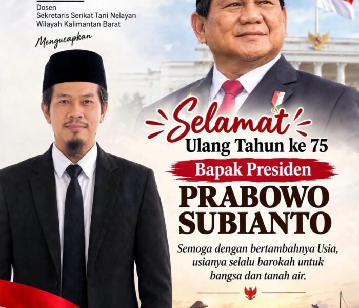 Muhammad Jimi Rizaldi Ucapkan Selamat Ulang Tahun kepada Presiden Prabowo Subianto