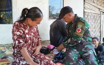 Bukan Sekadar Membangun Desa, Kepedulian Satgas TMMD ke-130 Kodim 0622/Sukabumi Hadir Menyentuh Hati Warga