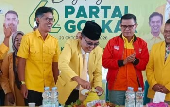 Anton Yondra Pimpin HUT Ke-62 Golkar Penuh Semangat Kekeluargaan