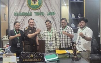 Audiensi Ke Kejati Jambi, Macan Asia Indonesia Tegaskan Siap Kawal Penegakan Hukum dan Bongkar Persoalan Publik