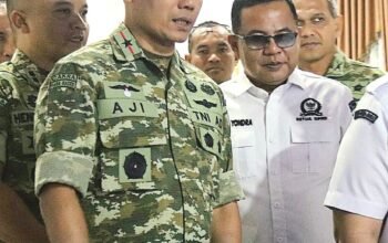 Ketua DPRD Anton Yondra Sambut Kunker Danrem 032 Wirabraja