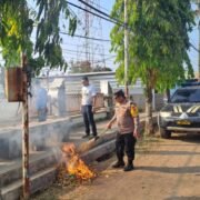 Polsek Maniis Bersama Kecamatan Gelar Jumat Bersih, Dukung Program Green Policing