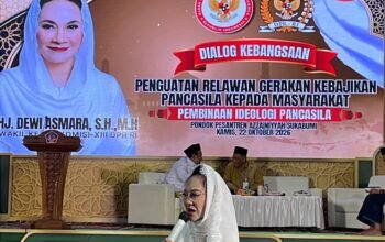 Wakil Ketua Komisi XIII Hj. Dewi Asmara, S.H., M.H., Dialog Pembinaan, Idologi Pancasila di Pondok Pesantren Azzaniayyah Kabupaten Sukabumi