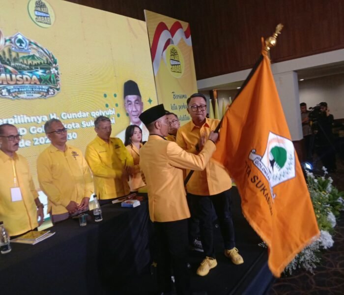 Musda XI DPD Partai Golkar Kota Sukabumi : Kejutan Injury Time, H. Gundar Terpilih Aklamasi
