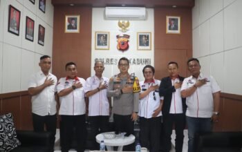 Perkuat Sinergi Polri dan Pers, Kapolres Sukabumi Terima DPD IWO Indonesia
