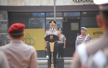Upacara Sumpah Pemuda Ke-98, Kapolres Purwakarta Ajak Generasi Muda Patriotik, Gigih, dan Berempati