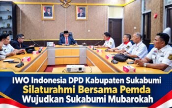 IWO Indonesia DPD Kabupaten Sukabumi Silaturahmi Bersama Sekda H. Ade Suryaman, S.H., M.M., Pemda Wujudkan Sukabumi Mubarokah