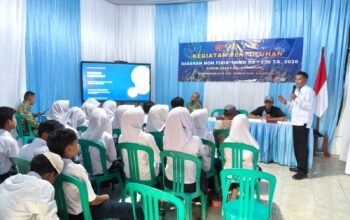 Momentum Sumpah Pemuda, Satgas TMMD ke-130 Kodim 0622 Kab. Sukabumi Tanamkan Nasionalisme kepada Pelajar MTs At-Tohariyah