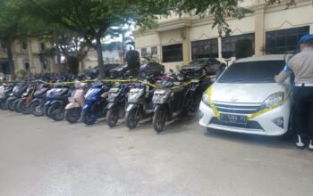 KRYD Polda Jambi Ungkap 41 Kasus Curanmor, 41 Unit Kendaraan Berhasil Diamankan dan 11 Tersangka Ditangkap